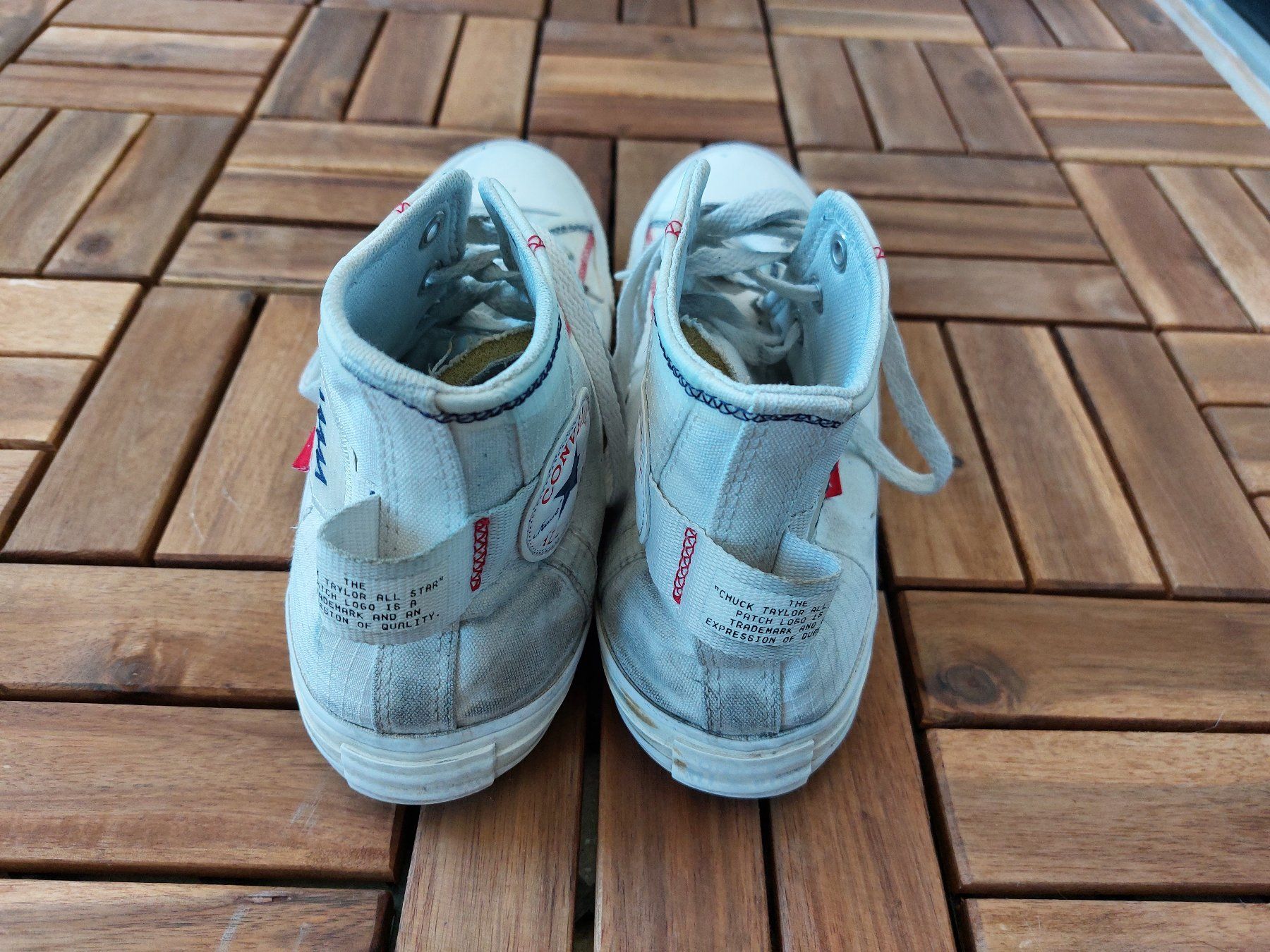 Converse Scarpe da donna: Converse Chuck Taylor All Star High 'Logo Tag' – Usato da Biel/Bienne venduto da big_hxr7 2