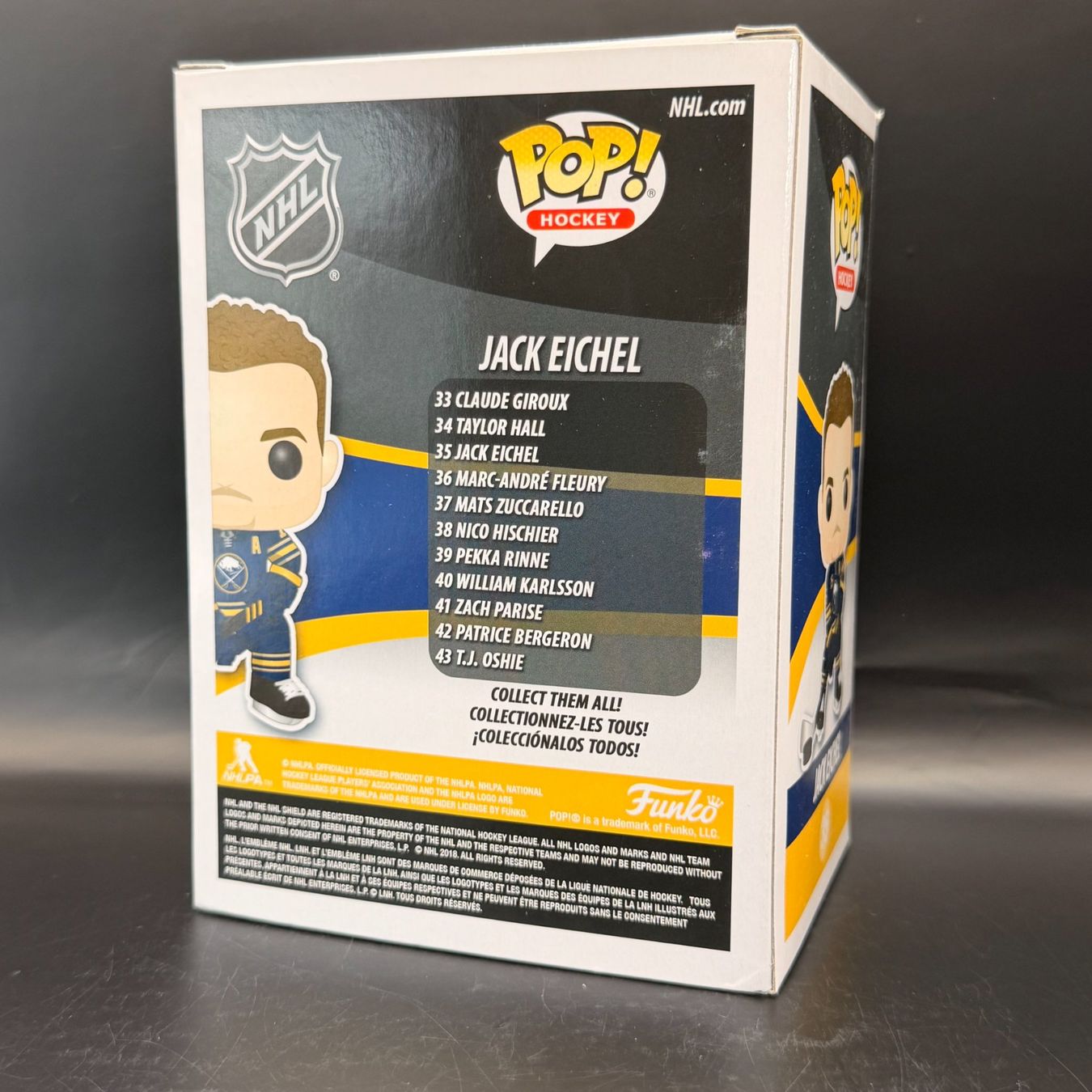 Funko Statuette: Funko Pop! NHL Jack Eichel 35 – Usato da Düdingen venduto da Nerdworld 1