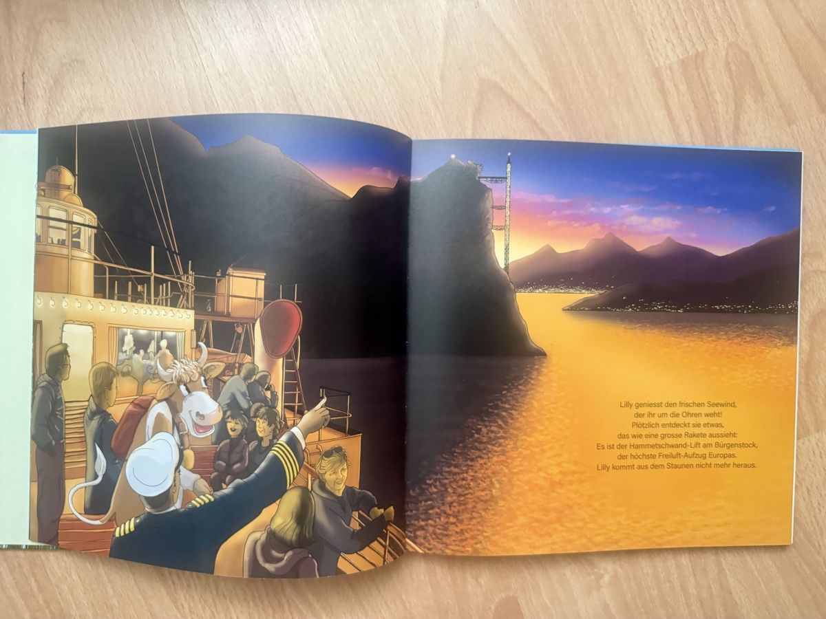 Bücher: Kinderbuch - Lilly die reiselustige Kuh  – Gebraucht aus Ebikon von Pumuckl89 1