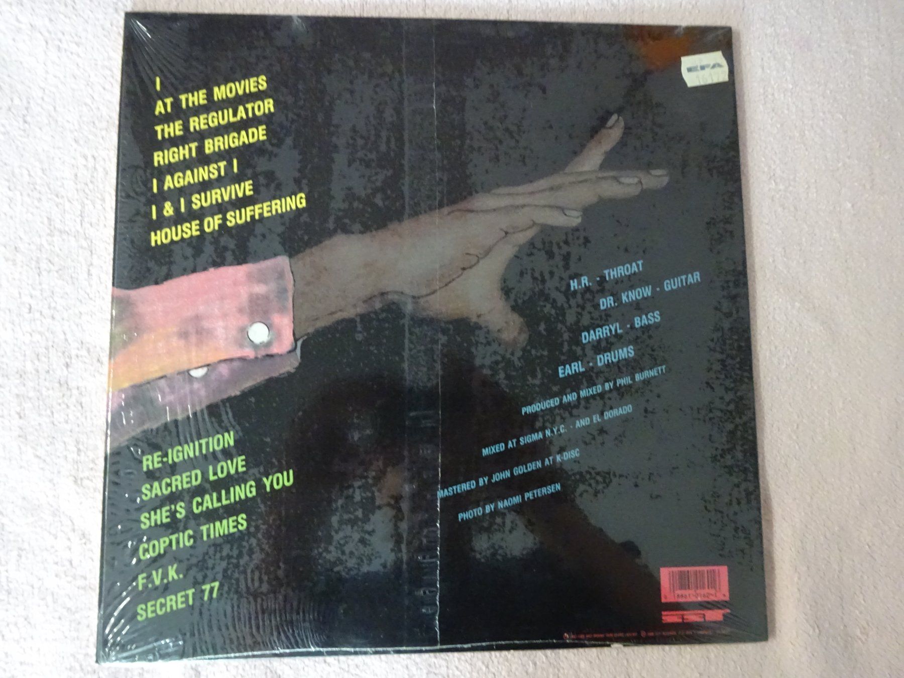 Dischi in vinile: BAD BRAINS  **  LIVE  **  EXCELLENT – Usato da Luzern venduto da xrayspex99 2