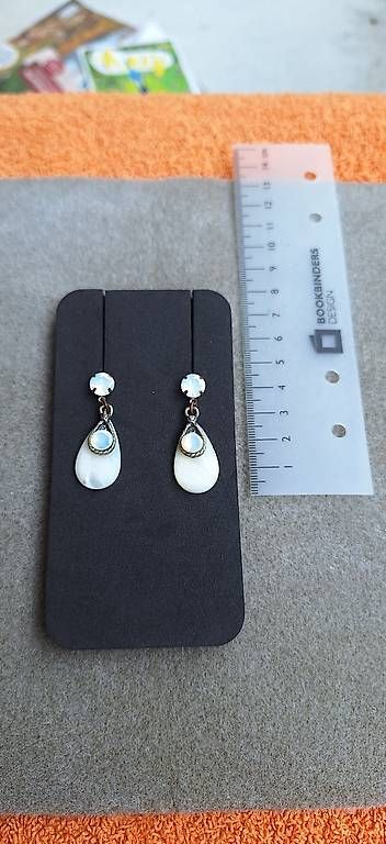 Boucles d'oreille: Ohrringe beige-creme – D'occasion à Tägerig par SandraLios 1