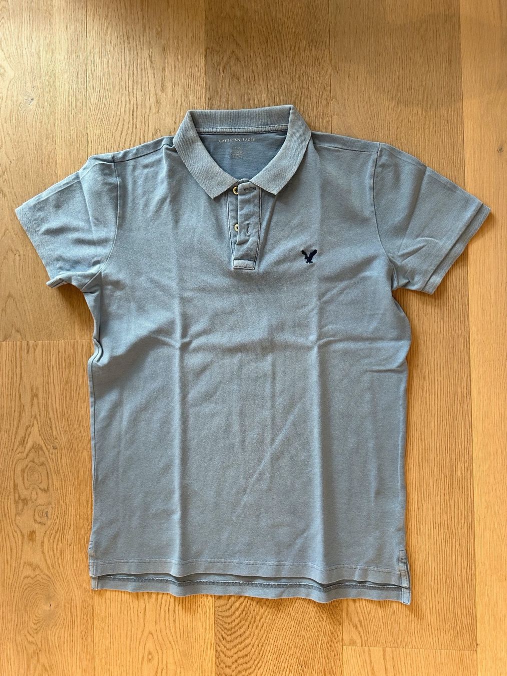 Magliette Polo: Poloshirt American Eagle - hellblau Grösse S – Usato da Hombrechtikon venduto da bettersurfer