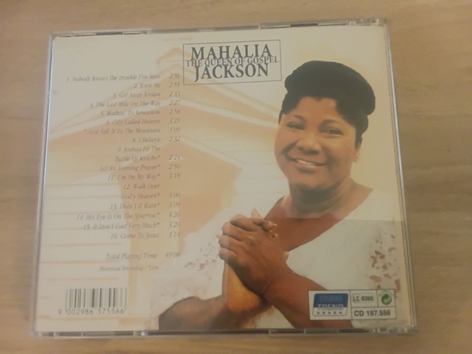 CD: Mahalia Jackson – Usato da Liebefeld venduto da CD-Urs 1