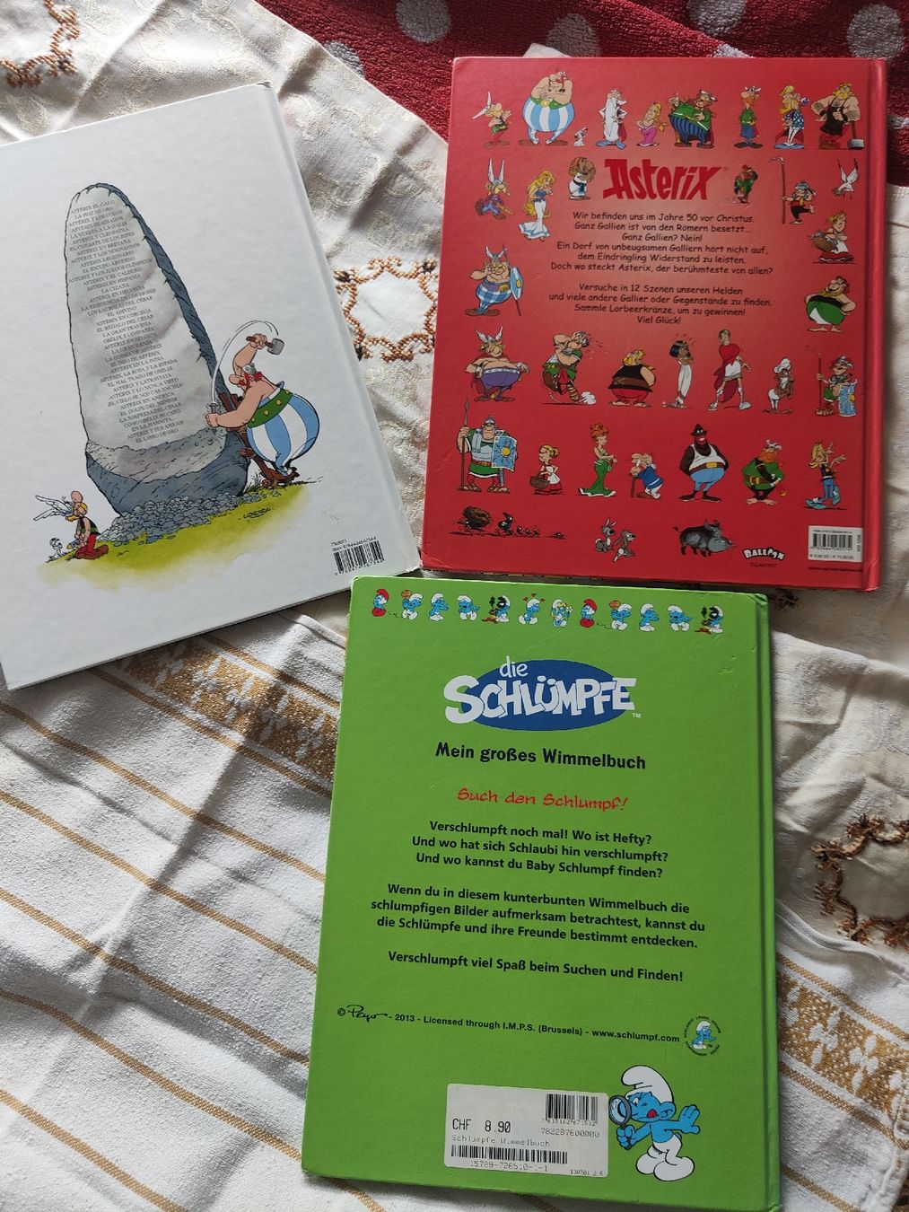 Fumetti: 3 Komike 2x Asterix 1xSchlümpfe – Usato da Gossau SG venduto da mog_2q7f 1