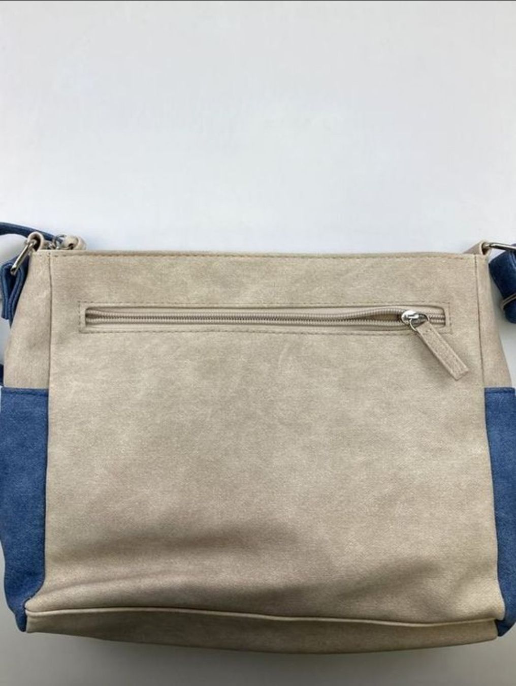 Taschen: BEAGLES | Umhänge Tasche | Beige/Blau – Neu (gemäss Beschreibung) aus Koppigen von gig_fbs5 5