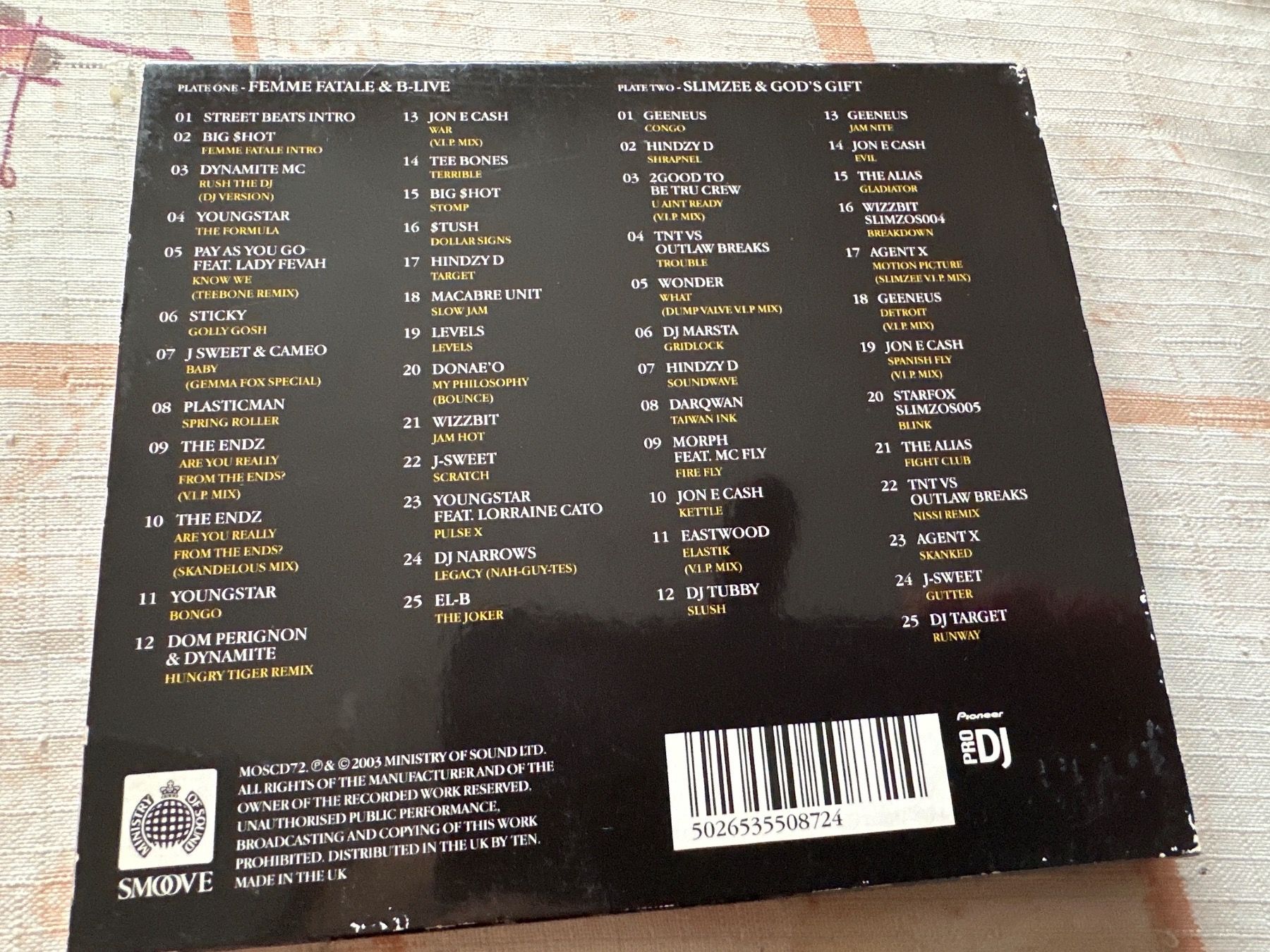 CD: Smoove - Street Beats – Usato da Schaffhausen venduto da D-MAC 1