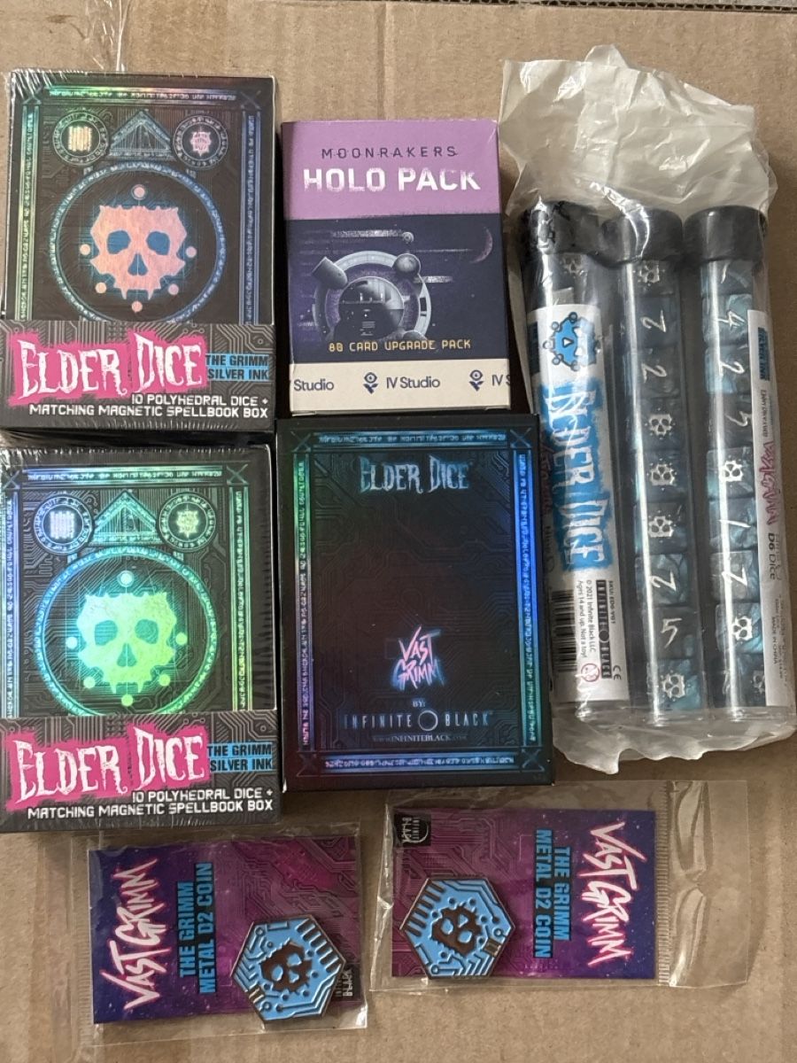 Giochi: Vast Grimm/Elder Dice Set -Neu &OVP – Usato da Küsnacht ZH venduto da rus_g7dw