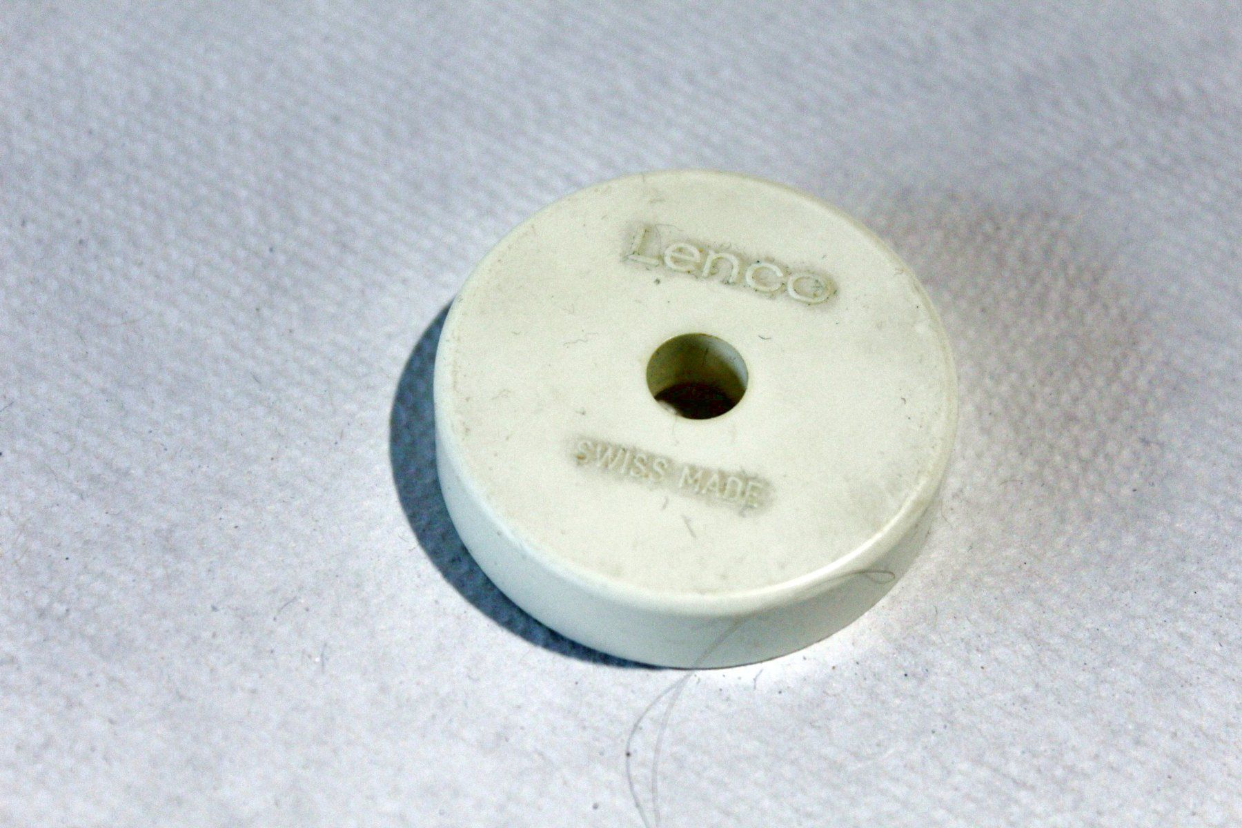 Giradischi: Originaler LENCO Single Adapter / Single Puck, um 1962 – Usato da Bern venduto da kultiges 1