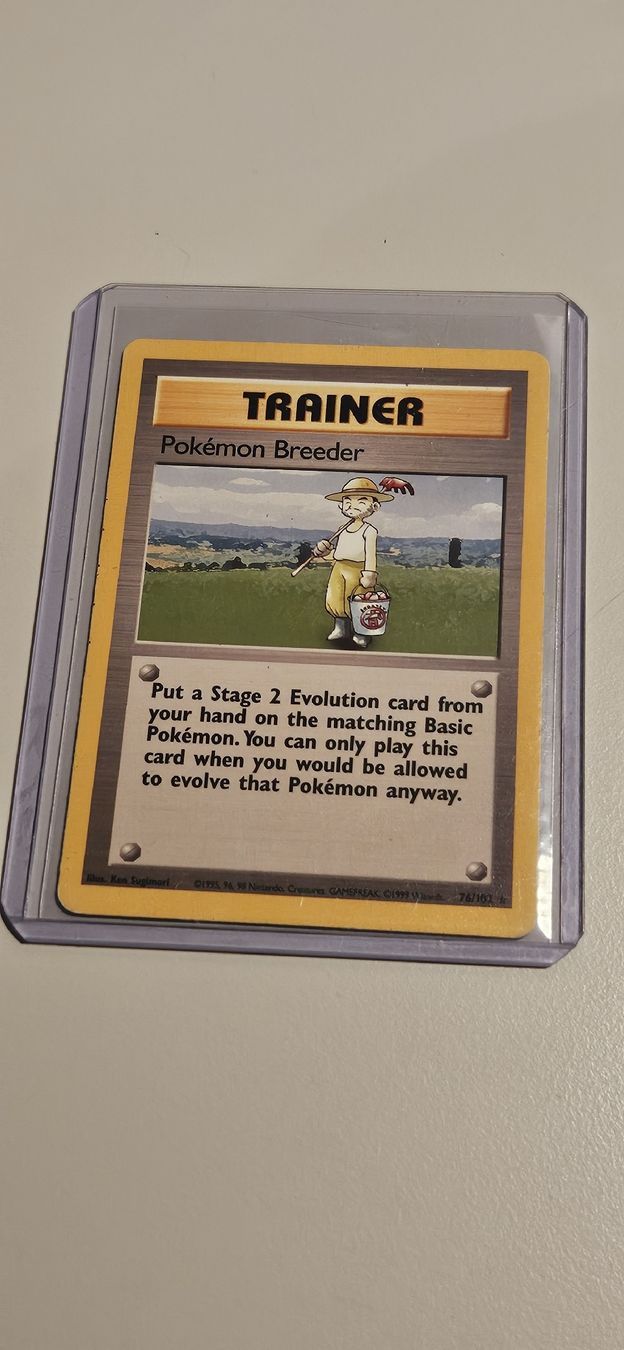 Pokémon Sammelbilder & Trading cards: Pokemon Breeder 76/102 Base Set ENG – Gebraucht aus Belp von Ginus85 1