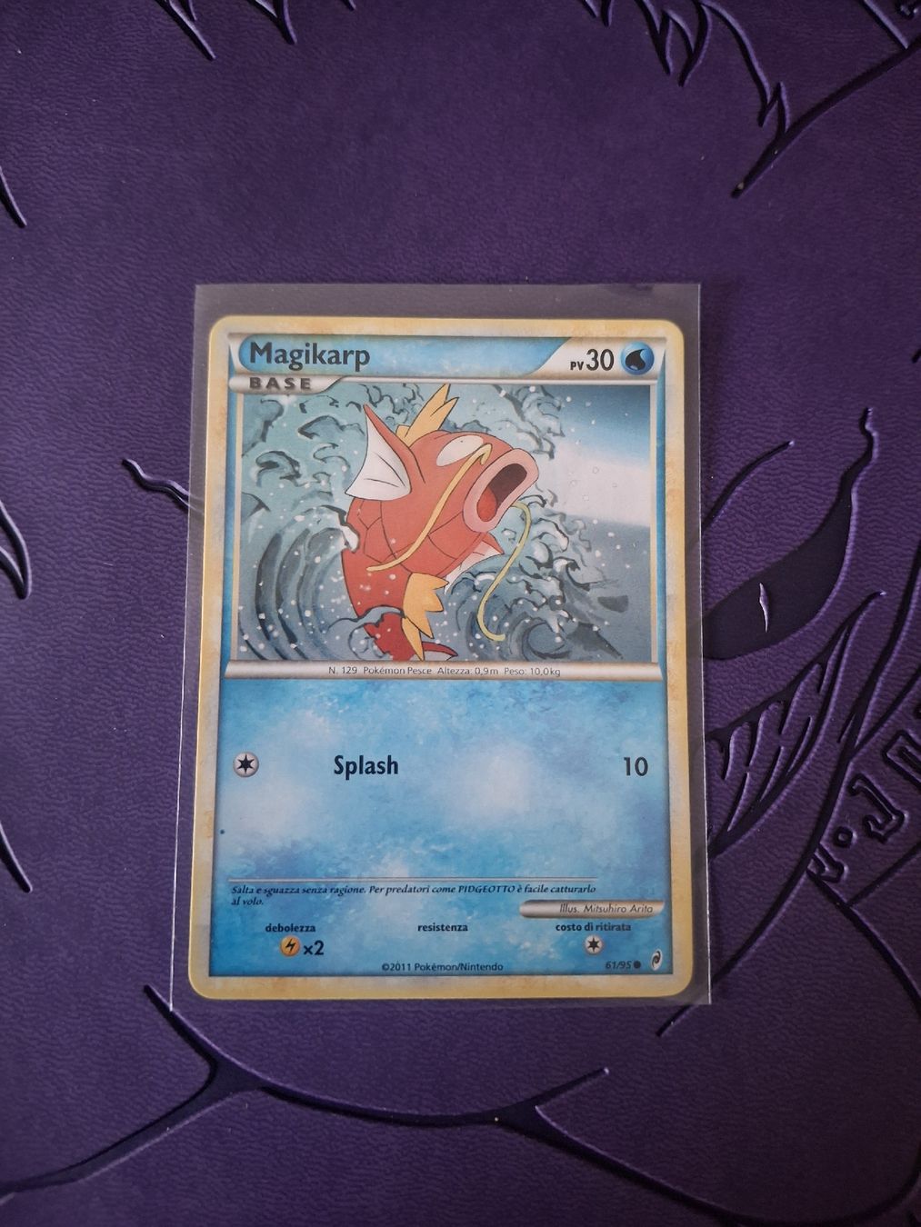 Pokémon Carte collezionabili: Magikarp 61/95 – Usato da Münsingen venduto da ama_9cdk