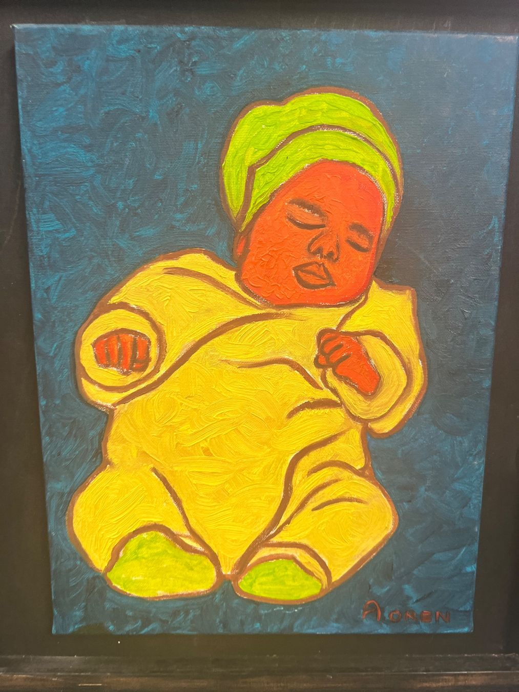 Dipinti: HUILE SUR TOILE Signée – Usato da Genève venduto da Qanil77 1