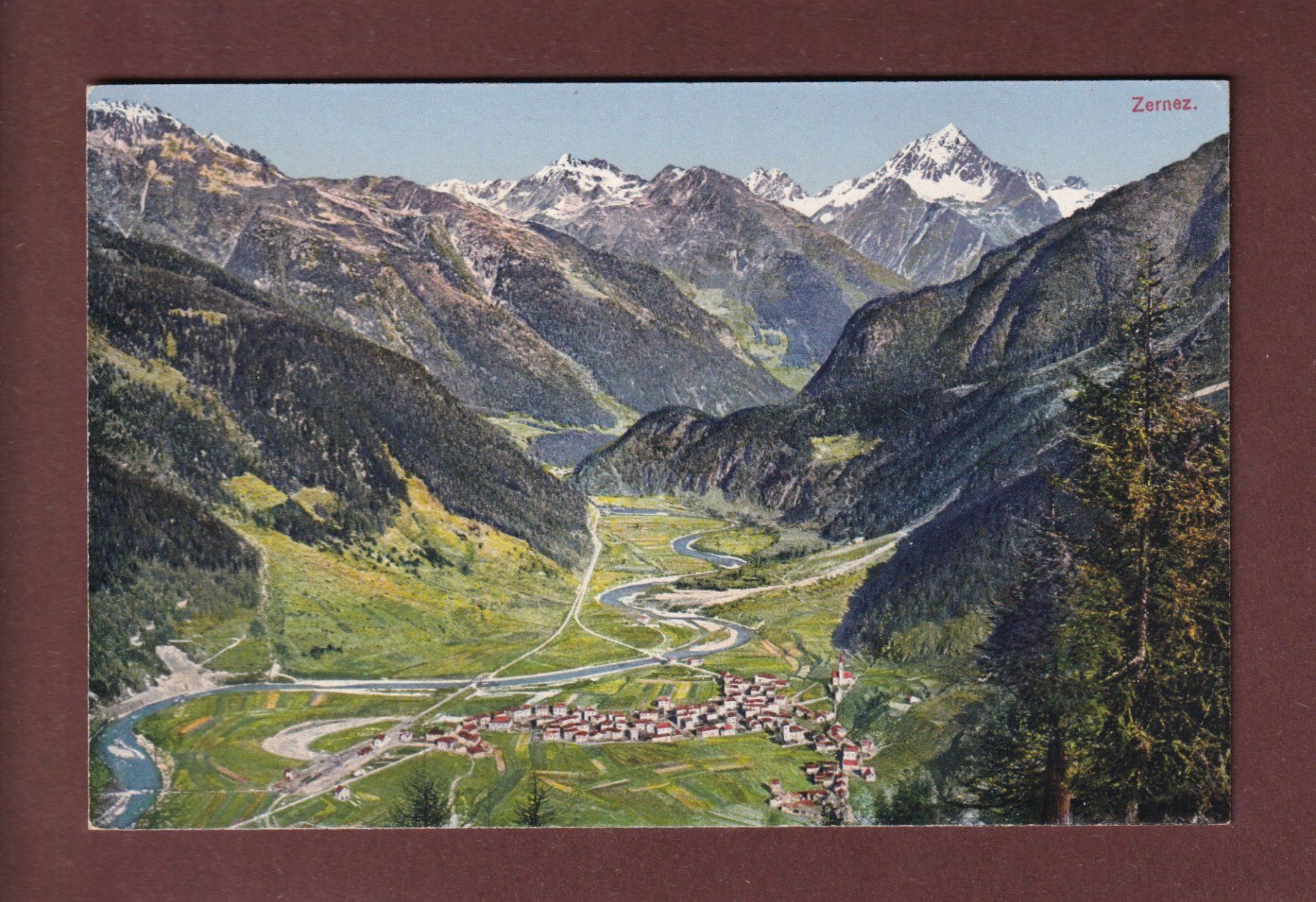 Cartes postales: ZERNEZ – D'occasion à Pully par nicecards-shop