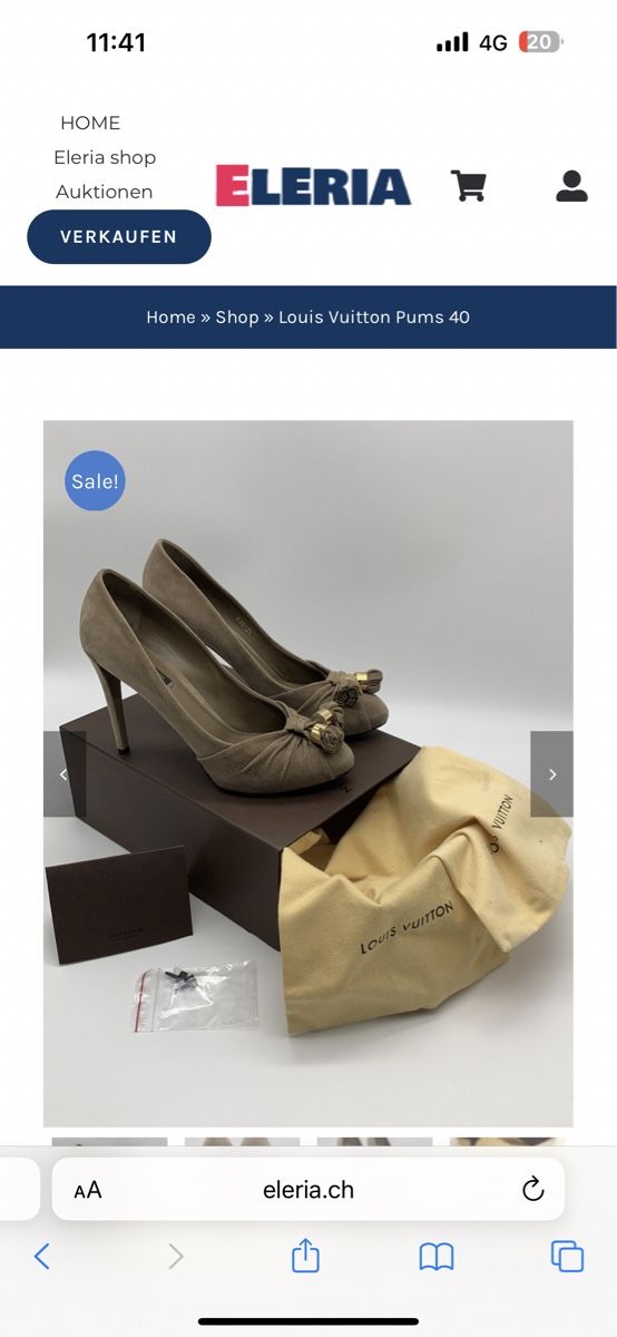 Louis Vuitton Scarpe da donna: Louis Vuitton Pums – Usato da Baar venduto da Esavi