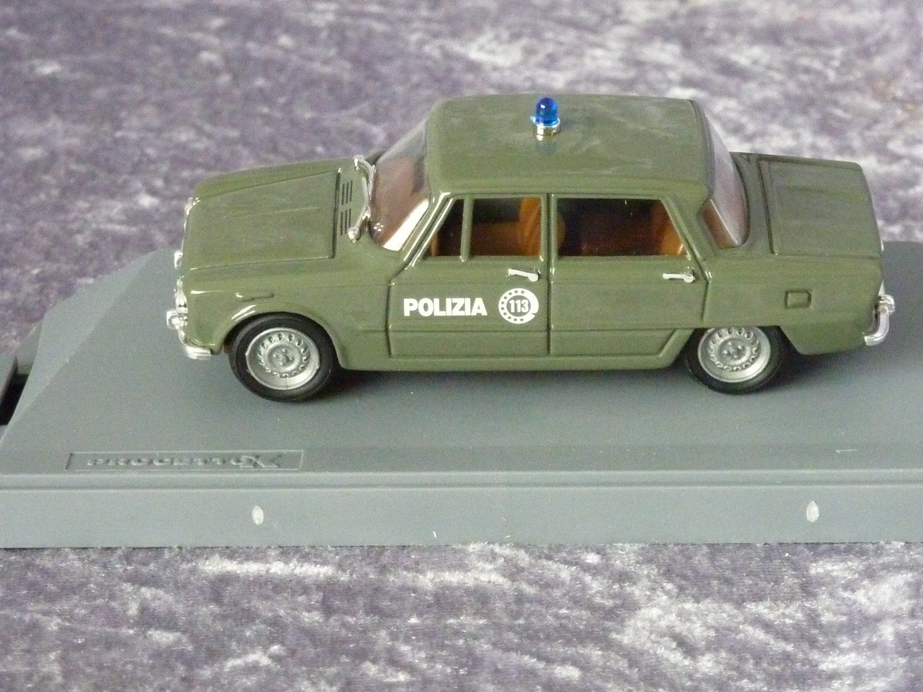 Alfa Romeo Modellautos: Alfa Romeo Giulia Polizia 1962  1:43 – Neu (gemäss Beschreibung) aus Dürrenäsch von modellautos4you 2