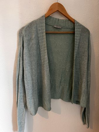 Neues NILE Strickjäckchen aus Leinen & Baumwolle, Gr.