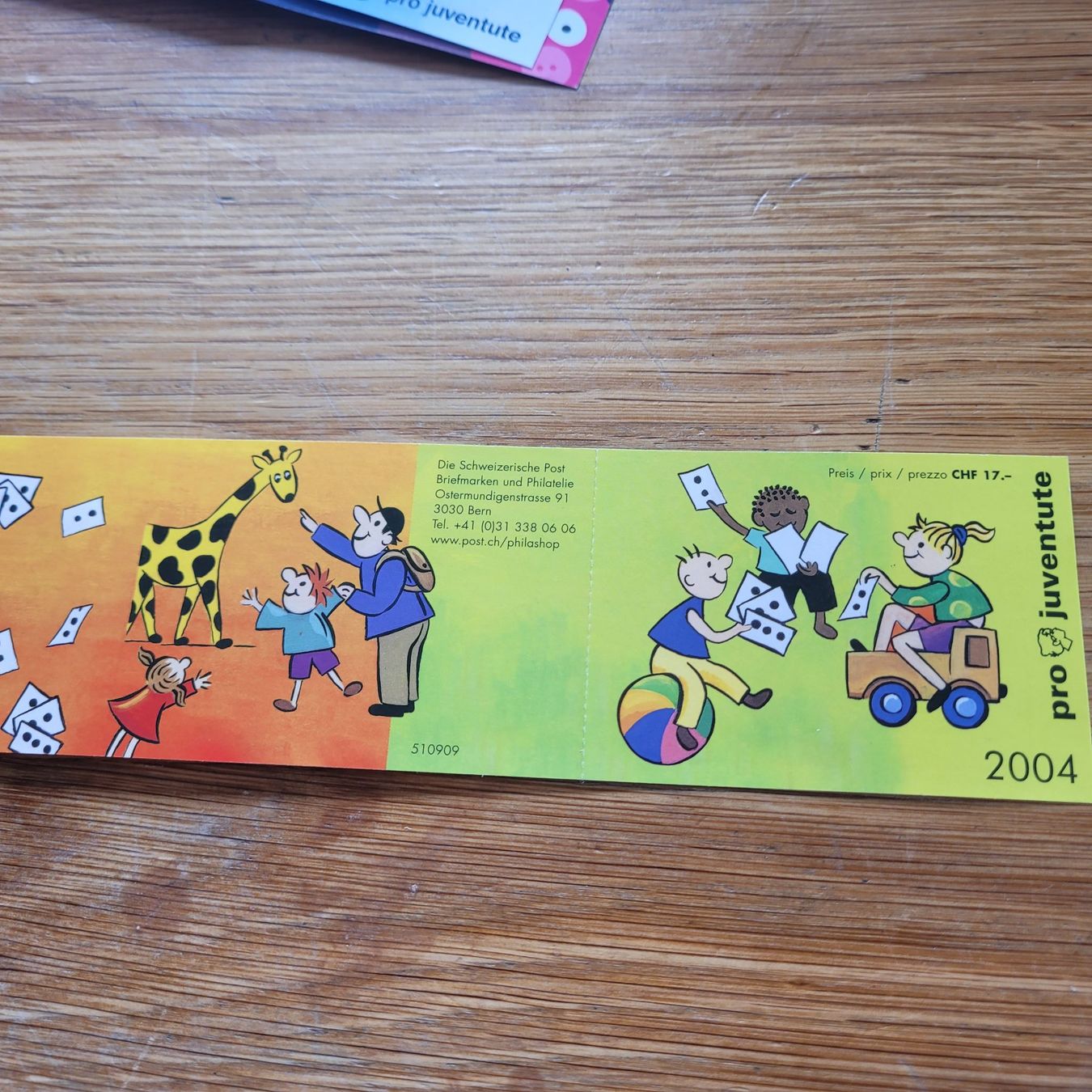 Tutti i francobolli: Carnet De Timbre /  Markenheftchen  Pro Juventute 2004 – Usato da Biel/Bienne venduto da Destockweb 1