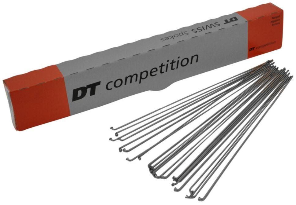 DT Swiss Speiche Competition 290mm / silber / Gewinde 2.0 mm (Neu und ...
