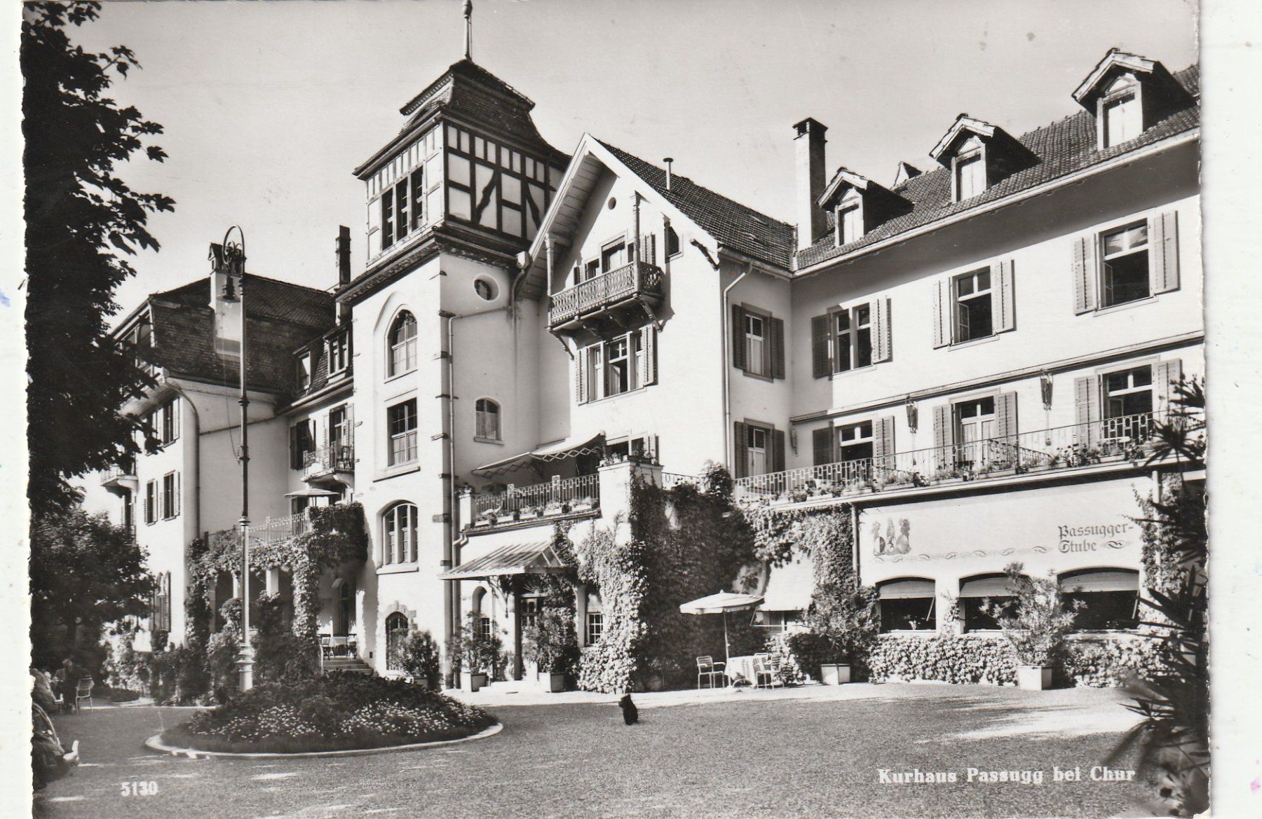 Cartoline postali: Kurhaus Passugg bei Chur um 1953 – Usato da Lumbrein venduto da made02