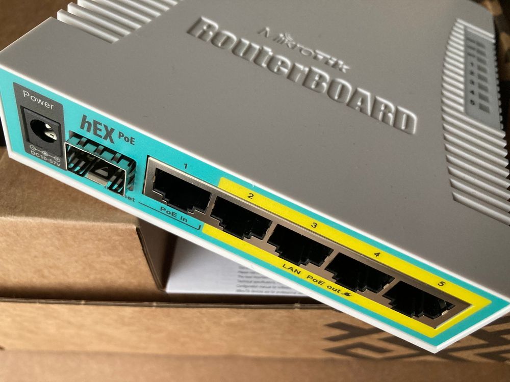 MikroTik Router hEX PoE RB960PGS - nuovo in garanzia (Neu (gemäss ...