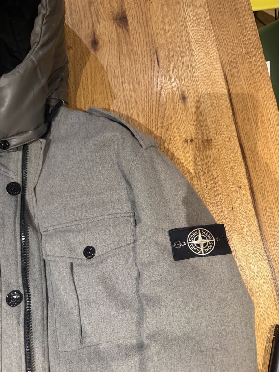 Vestes:  Stone Island Ice Jacket Wool Blend – D'occasion à Niederteufen par Tommazzo 3