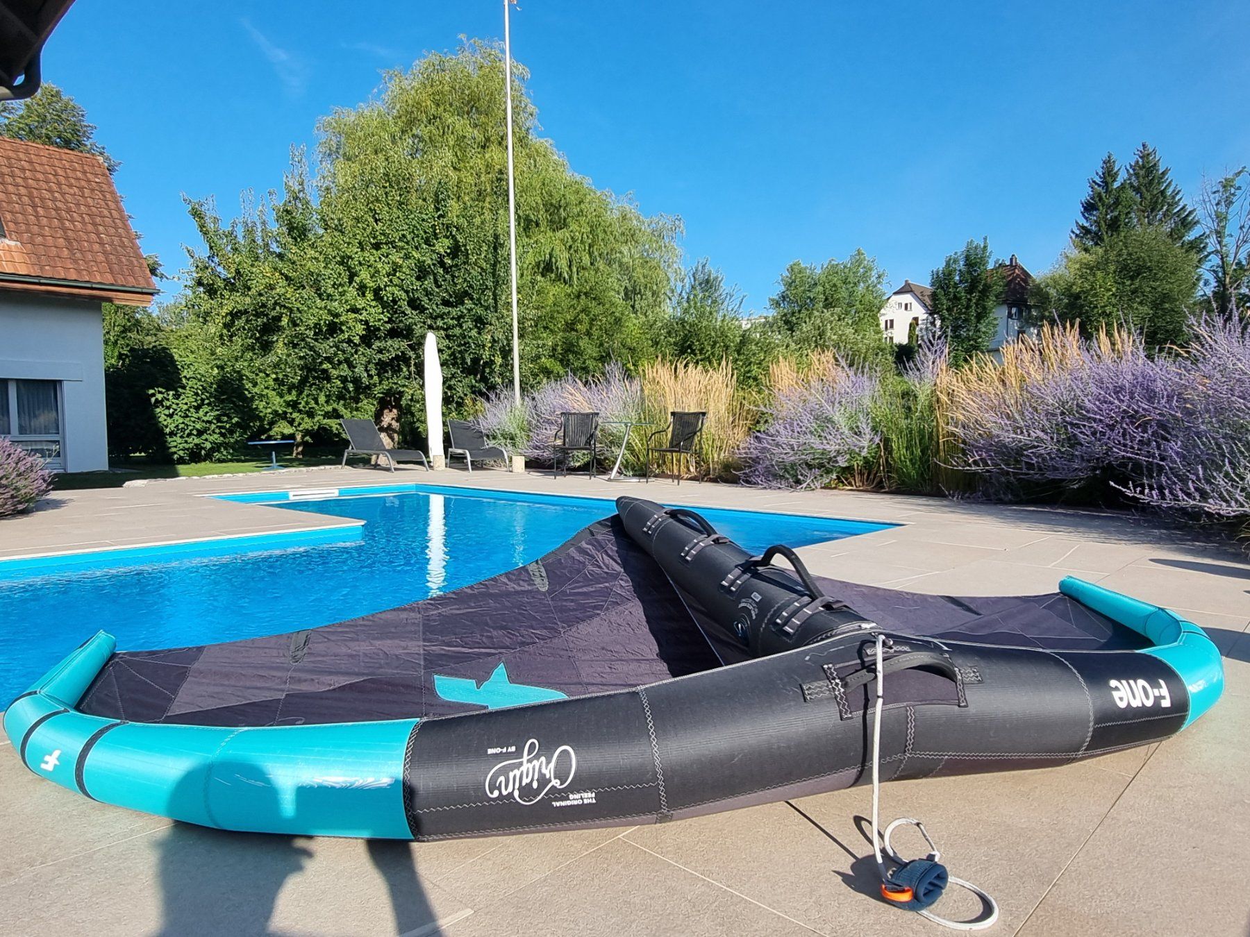 Surf: F-One ORIGIN V1 4.5 ONYX / GLACIER – Usato da Arosa venduto da Fara8 3