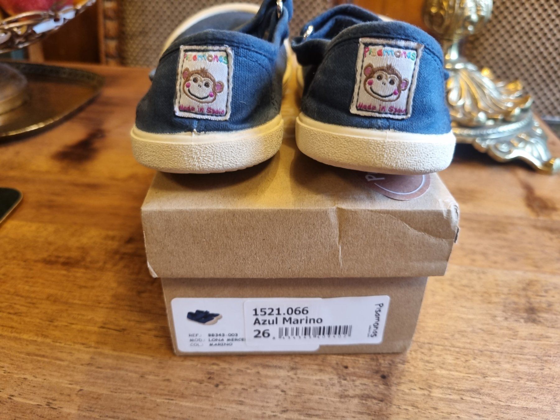 Scarpe per ragazzi: Pisamonas Barefoot Kinder Schuhe Gr. 26 blau – Usato da Scharnachtal venduto da devin03 7