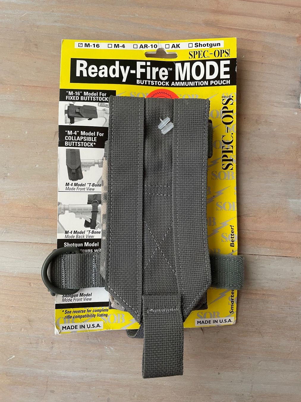 US Army Uniformi: Pochette SPEC-OPS pour M4 / M16 – Nuovo e nell'imballaggio originale da Oberbütschel venduto da Woodie2005