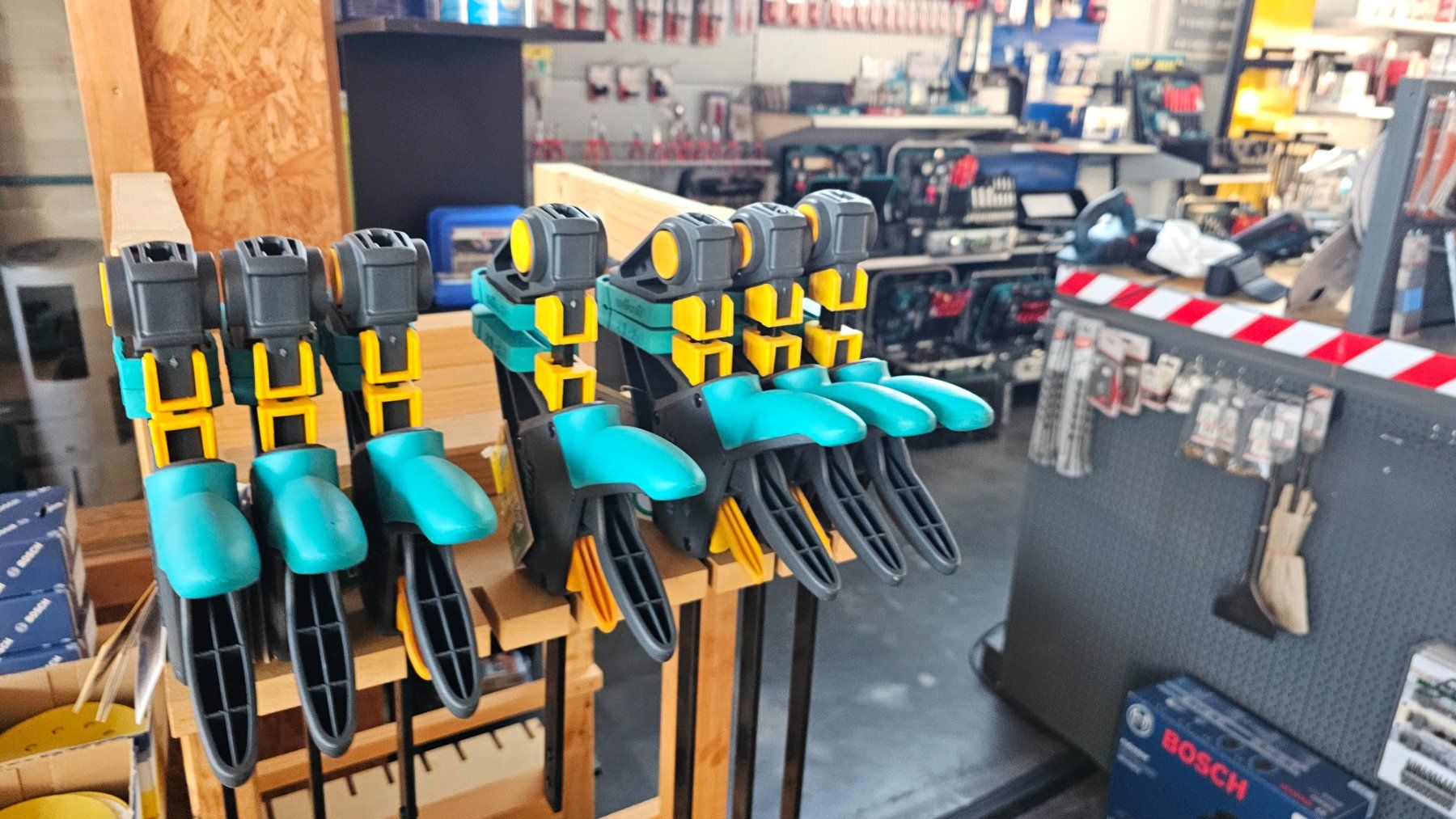 Wolfcraft Tutti gli attrezzi: Einhandzwinge EHZ PRO 100 - 300 mm – Nuovo e nell'imballaggio originale da Koppigen venduto da Bracher_Mail-House 2