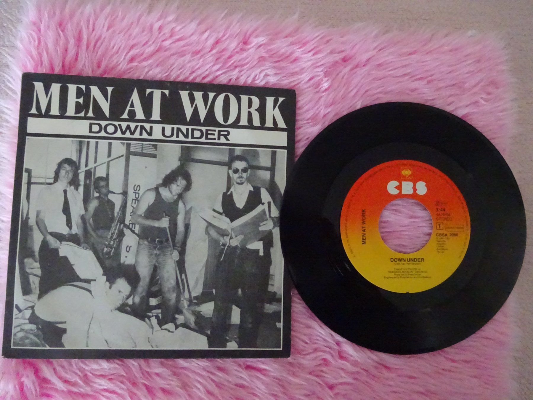 Dischi in vinile: MEN AT WORK ** DOWN UNDER ** IT'S A MISTAKE ** EXCELLENT – Usato da Luzern venduto da xrayspex99 1