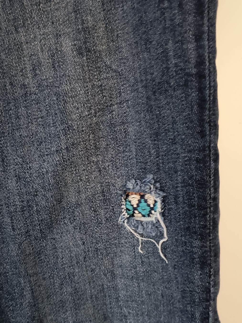 Jeans: Damen Jeans mit Perlen bestickt Gr. 38 – Usato da Schöfflisdorf venduto da kin_2dp9 1