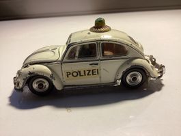 Corgi Toys "VW KÄFER POLIZEI“ Dachsteuerung 60er Jahre