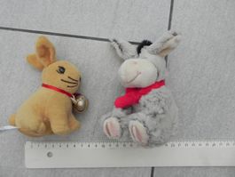 Lindt Goldhase Plüschtier Hase und Esel Stofftiere Set 2 Stk