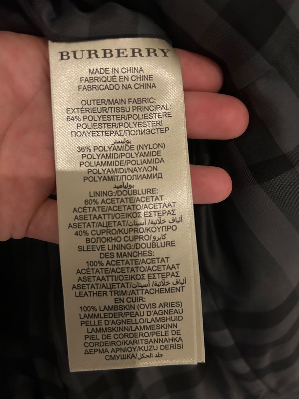 Burberry Giacche: Burberry Jacke Gr. XS – Usato da Ennetbürgen venduto da xxTinixx 3