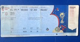 FUSSBALL WM 2018 FINAL-TICKET