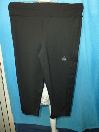 SPORTHOSE ADIDAS 7/8 LÄNGE XL NEU UNGETRAGEN SCHWARZ FITNESS