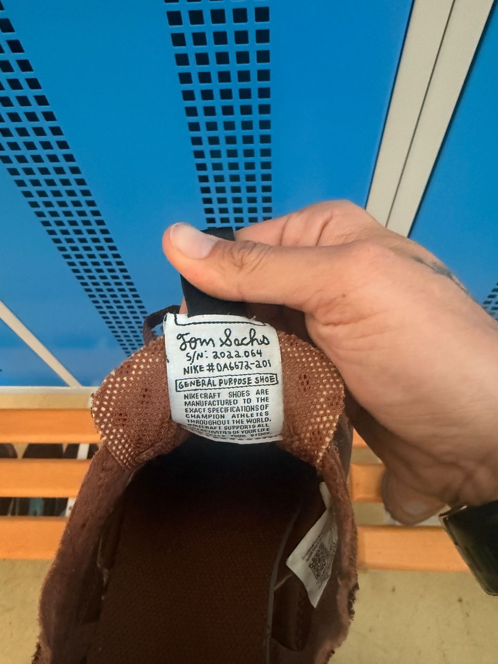 Nike Herrenschuhe: Nike x Tom Sachs General Purpose Sneaker 42.5 – Gebraucht aus St. Gallen von samuel9408 2