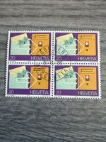 Originale Briefmarke Helvetia 1980, Top Zustand!