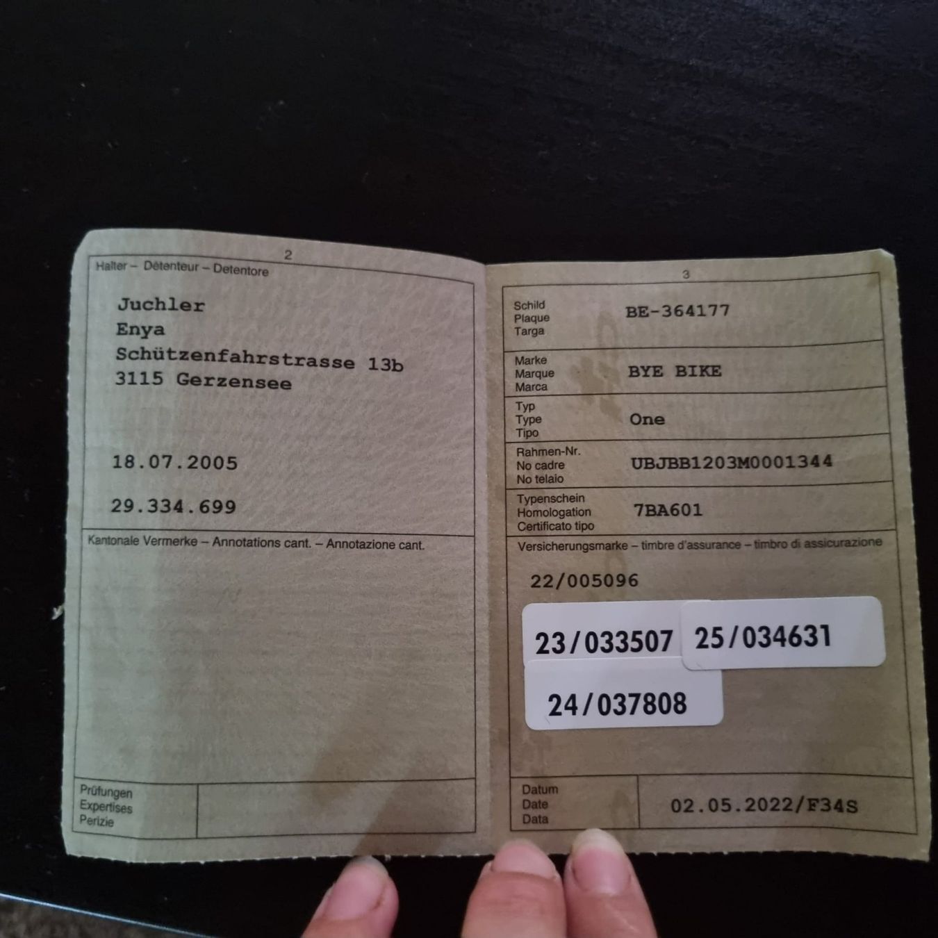 Ciclomotori: Mofa Bye Bike – Usato da Gerzensee venduto da eju_7vst 4