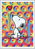 Death NYC Ltd Ed Pop Art Druck " Murakami Snoopy