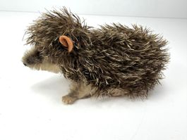 STEIFF Joggi Igel Vintage Plüschtier L 15 cm - ca. 1970