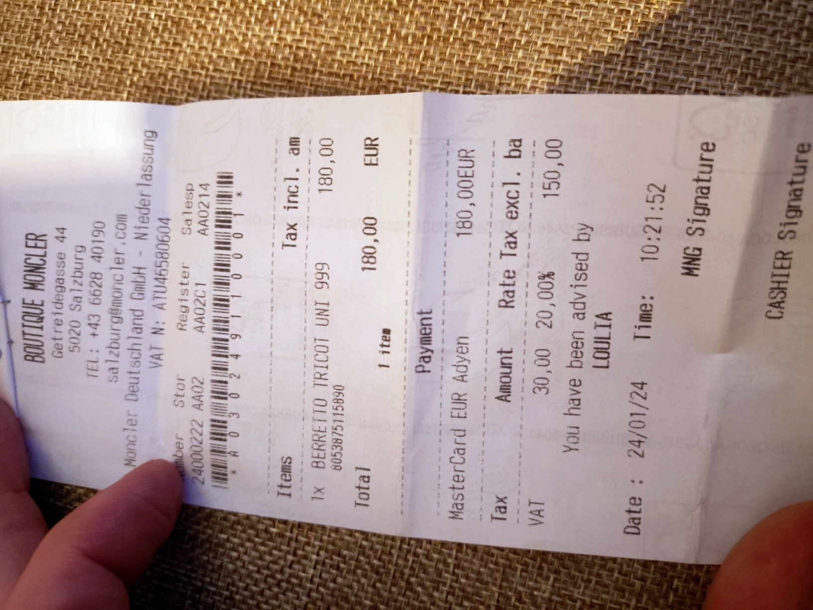 Moncler Copricapi, berretti & cappellini: Moncler Winterkappe Orginal Schwarz – Nuovo (secondo la descrizione) da Embrach venduto da RandyG91 2