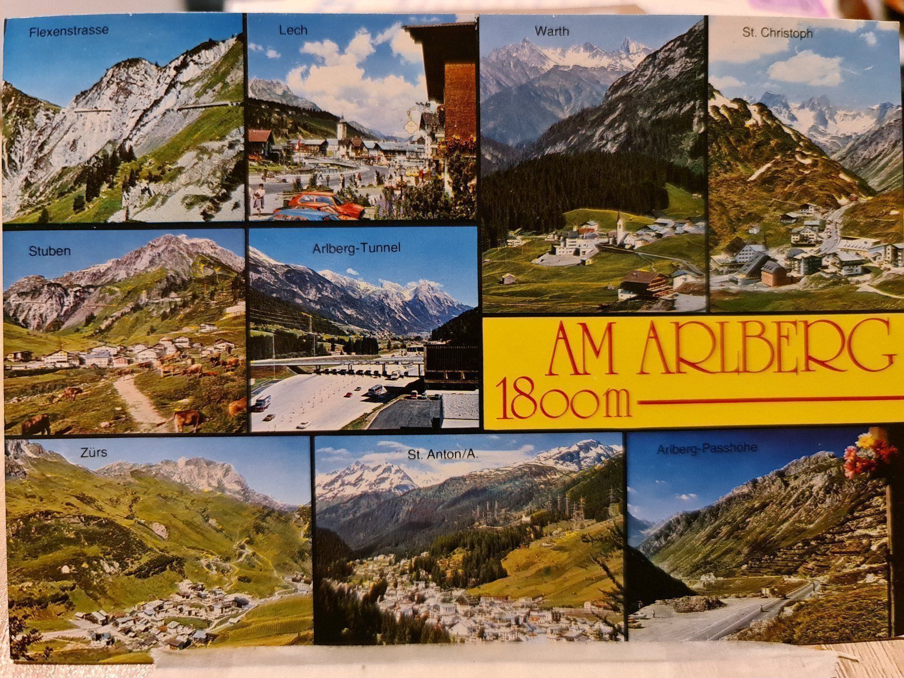Cartoline postali: Ansichtskarte Arlberg – Usato da Dintikon venduto da Vexi