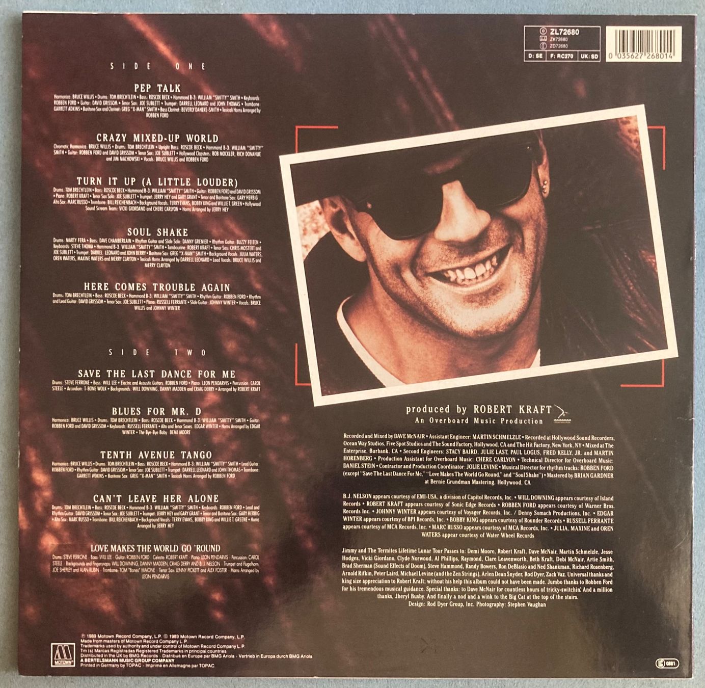 Dischi in vinile: BRUCE WILLIS - IF IT DON'T KILL YOU , IT JUST MAKES YOU STRO – Usato da Poliez-Pittet venduto da Newtown-Records 1