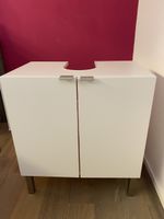 Waschtisch-Unterschrank weiss mit 2 Türen und 2 Böden