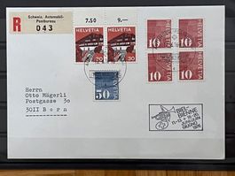 Brief Automobil Postbuereau nach Bern,  1978