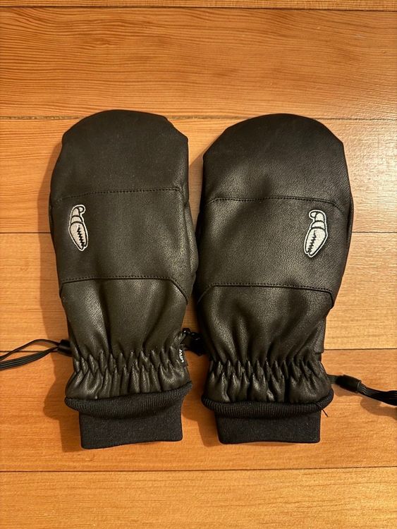 Fäustlinge Crab Grab "Chop Mitt" black leather 2024 Kaufen auf Ricardo
