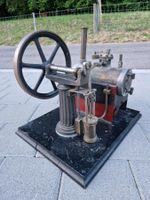 Grosse Antike Säulen Dampfmaschine, Hersteller unbekannt!