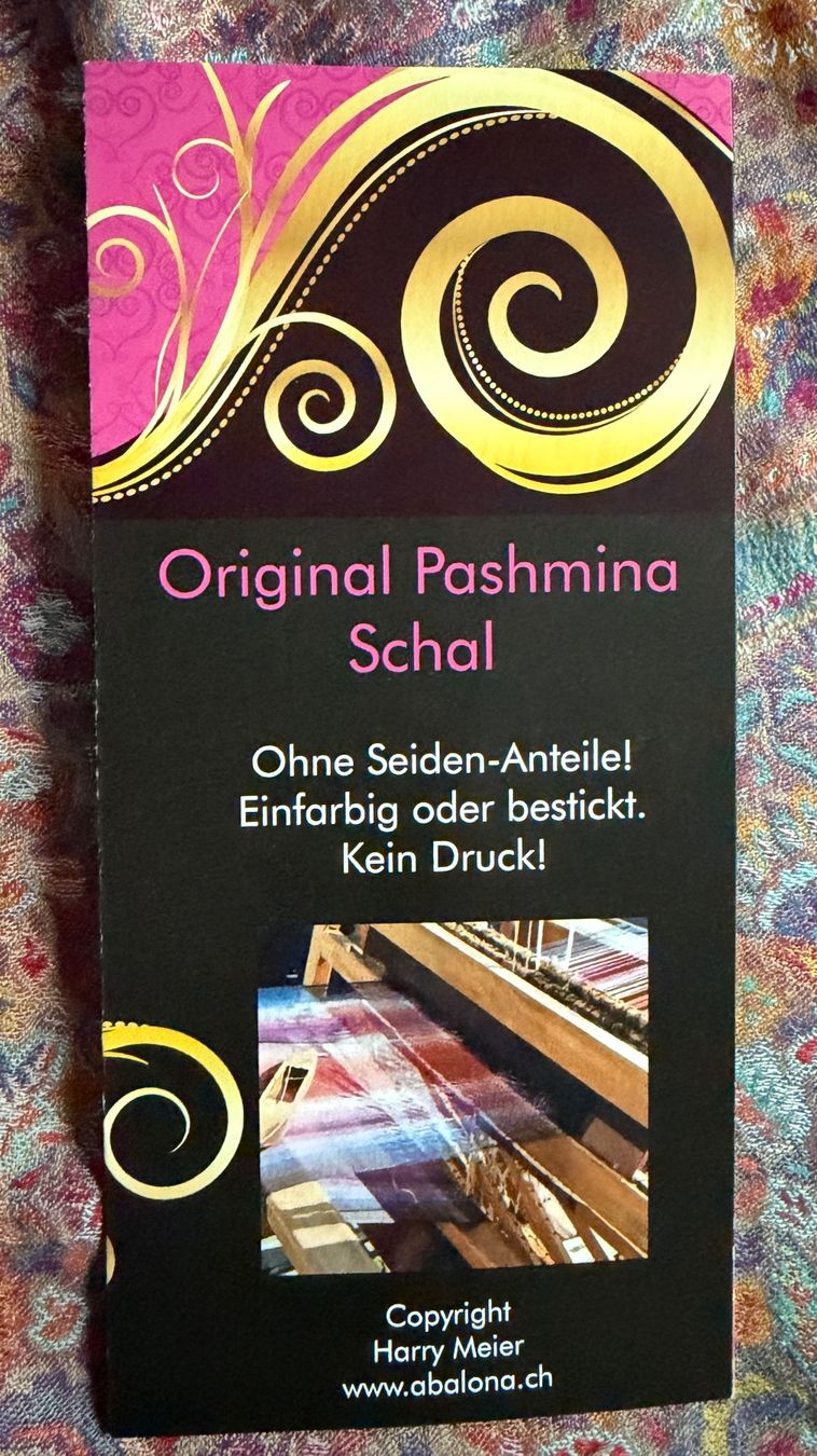 Foulard & Sciarpe: Top Original Pashmina Schal - Selten! – Nuovo (secondo la descrizione) da Thun venduto da Abalona3600 5
