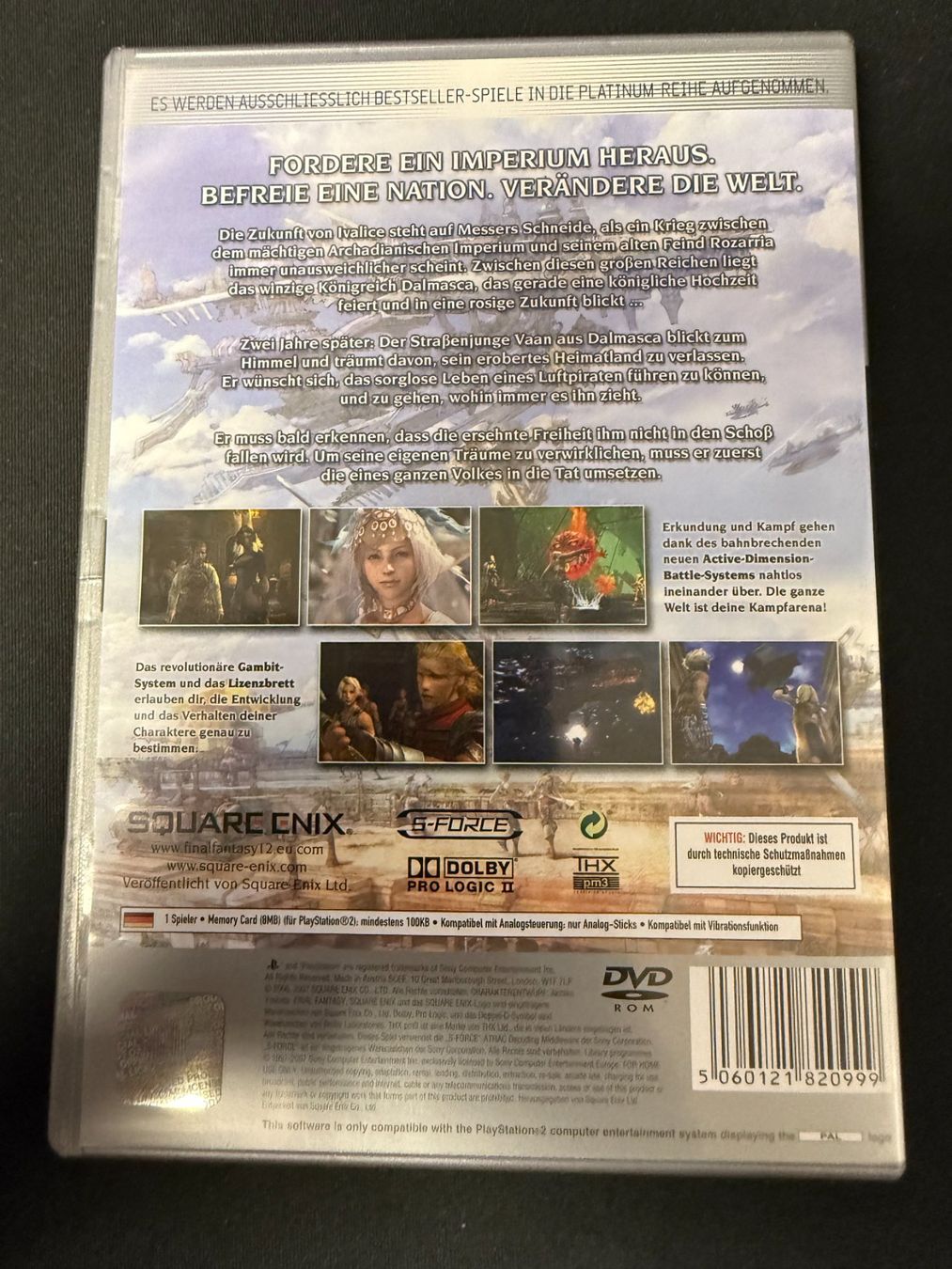 Sony Giochi: Final Fantasy XII - PS2 – Usato da Pont-de-la-Morge venduto da Darfal 2