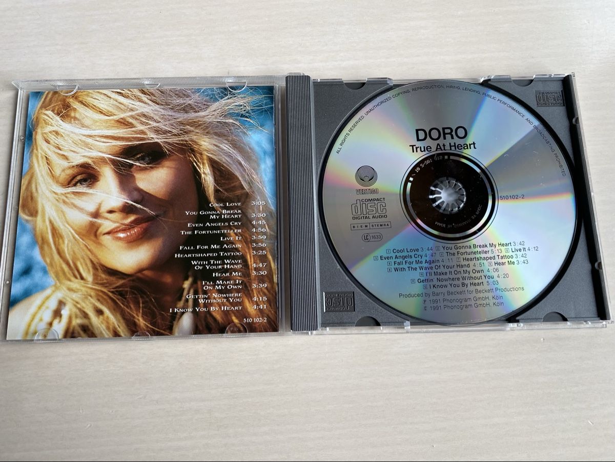 CDs: Doro - True At Heart - CD – Gebraucht aus Oberried Brienz von Chyara 2